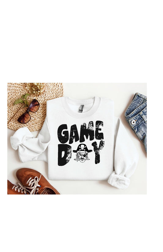 School Spirit Game Day Pirates Sweatshirt